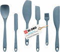 DI ORO 6-Piece Silicone Spatula Set by DIORO