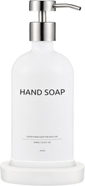 Glass Soap Dispenser Bathroom Set by Janxin, Foaming Kitchen soap Dispenser by Janxinmakeyouloveyourhome