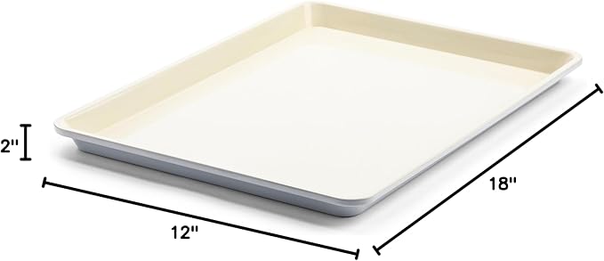 GreenLife Bakeware 18” x 13” Half Cookie Sheet Baking Pan, Non-Toxic PFAS-Free - Image 8