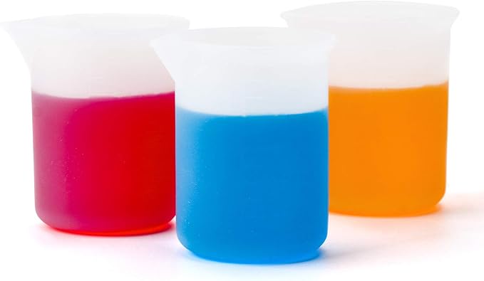 Gartful 250ml & 100ml Silicone Measuring Cups, Silicone Mixing Cups - Image 8