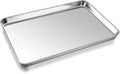 P&P CHEF 17.3 Inch Baking Cookie Sheet, Oven Pan Tray Stainless Steel Sheet Pan by PPCHEF