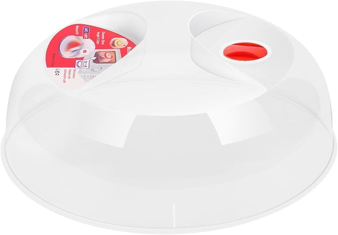 Flexzion 10 Inch Small Microwave Splatter Cover by Flexzion