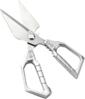 Scissors all Purpose, Stainless Steel Heavy Duty Kitchen Shears, Meat Scissors by Suwtiin