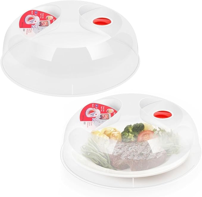 Flexzion 11.5 Inch Microwave Splatter Cover by Flexzion