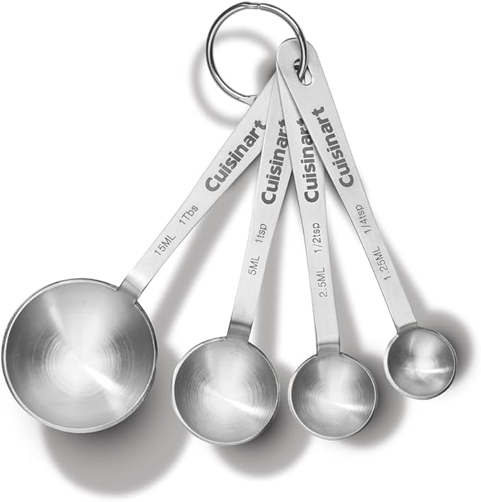 Cuisinart CTG-00-SMP Stainless Steel Measuring Spoons by Cuisinart