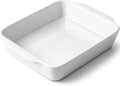 HOMBENE 3 QT Wide Ceramic Baking Dish, Lasagna Pan by HOMBENE