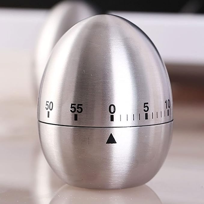 Mechanical Kitchen Timer 60 Minutes, Apple-Shaped Wind Up Timer, Manual Analog - Image 9