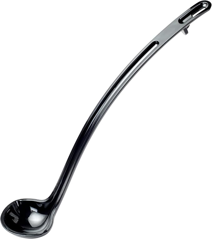 Winco One Piece Dual Spout Plastic Ladle, 1 Ounce by Winco