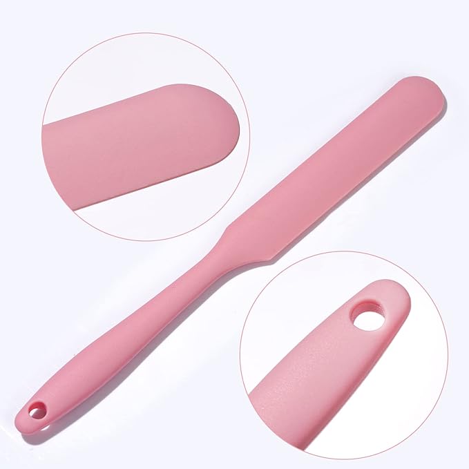 4pcs Silicone Spatula Set Heat Resistant Cake Cream Butter Spatulas Mixing - Image 3