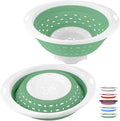 QiMH Collapsible Colander and Strainer, 5 Quart BPA Free & Dishwasher-safe by Qimh