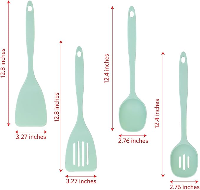 Glad Kitchen Utensils Set, Spaghetti Server, and Turner Spatula Set - Image 4