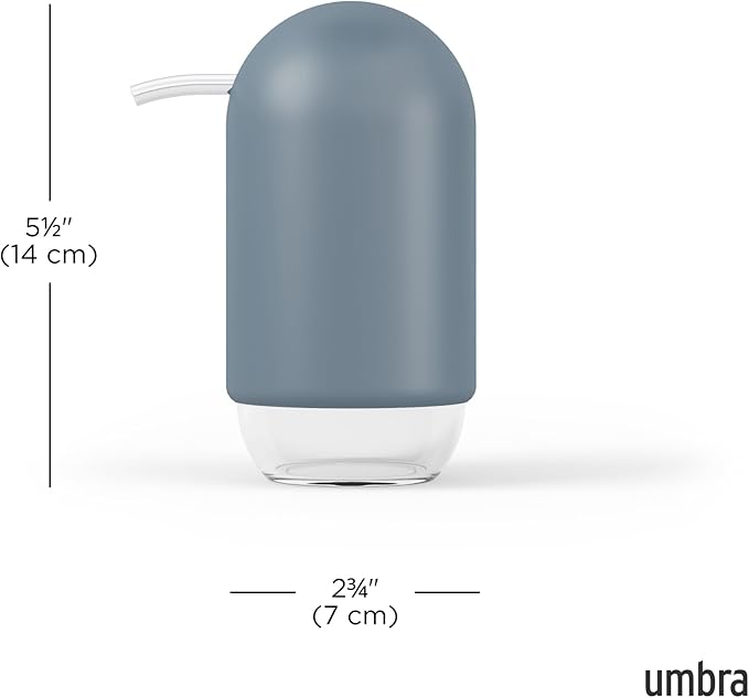 Umbra Touch Hand Soap Dispenser, Plastic Liquid Pump Bottle, Durable and - Image 3