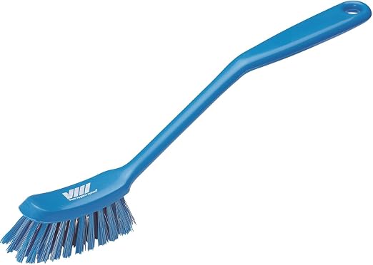 Vikan - Fine Dish Brush - Heavy-Duty, Slip-Resistant Cleaning Brush, by Vikan