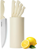Knife Set, 6-Piece Kitchen Knife Set, German High Carbon Stainless Steel by Unknown