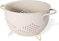 Metal Colander 5 Quart Powder Coated Self-draining Metal Strainer by Unknown