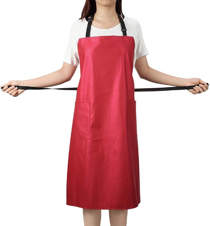 VWELL Waterproof Rubber Vinyl Apron - Image 2