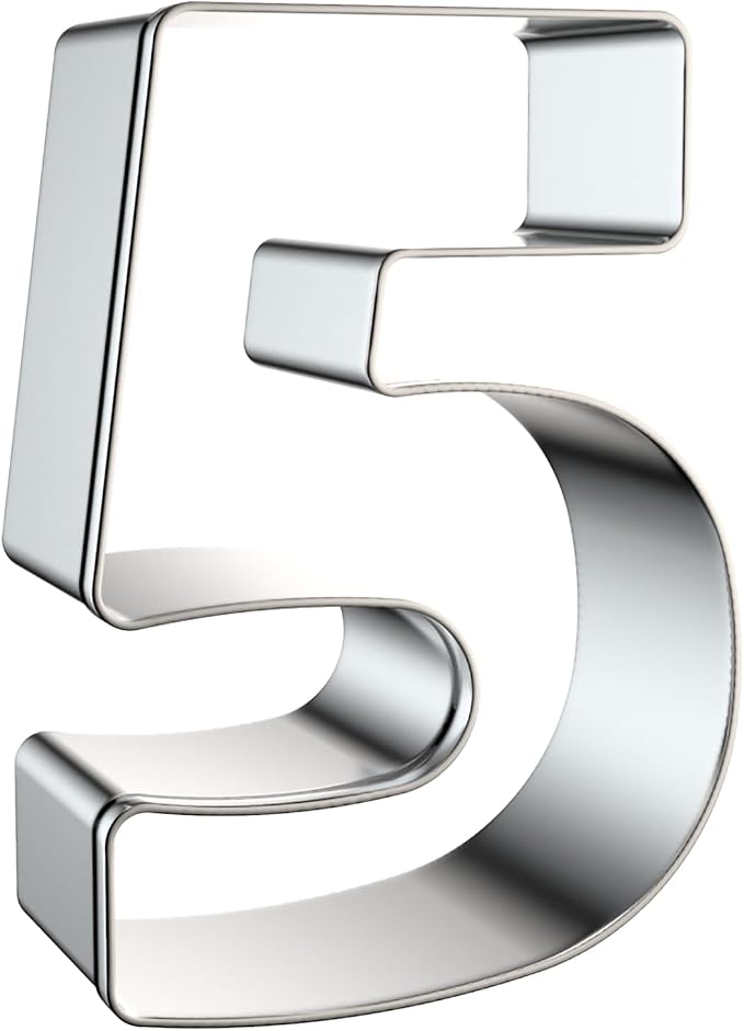 Number Cookie Cutter Set 3 Inch - Image 3