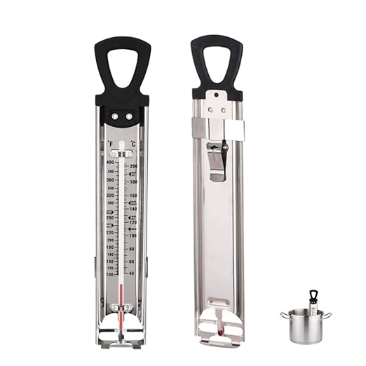 Stainless Steel Candy & Deep Fry Thermometer by defull