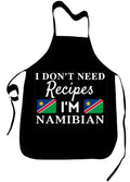 I Don't Need Recipes Novelty Chef Kitchen BBQ Apron Barber Chef Bib BBQ Kitchen by FaceYee