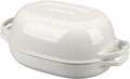 EDGING CASTING Enameled Cast Iron Oval Dutch Oven Pot by EDGINGCOOKWARE