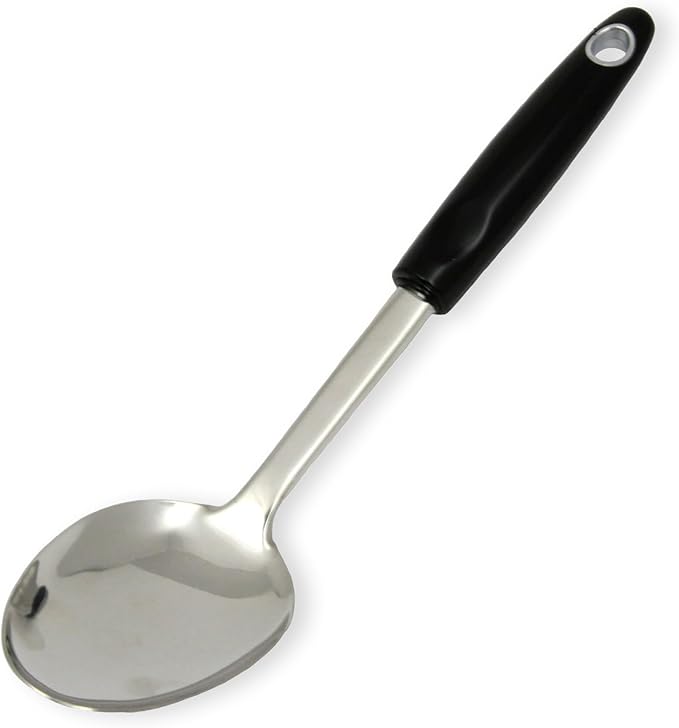 Chef Craft Select Heavy Duty Basting Spoon, 12 inch, Stainless Steel by ChefCraft