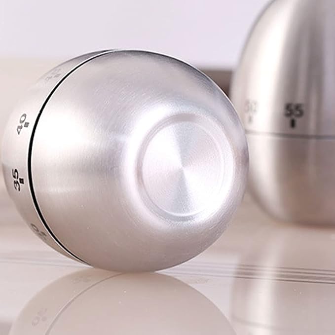Kitchen Timer for Cooking, Egg Kitchen Timer Stainless Steel Mechanical - Image 8