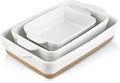 HVH Baking Dish Set, 9x13 Baking Dish, Large Casserole Dish Set, Ceramic by HVH