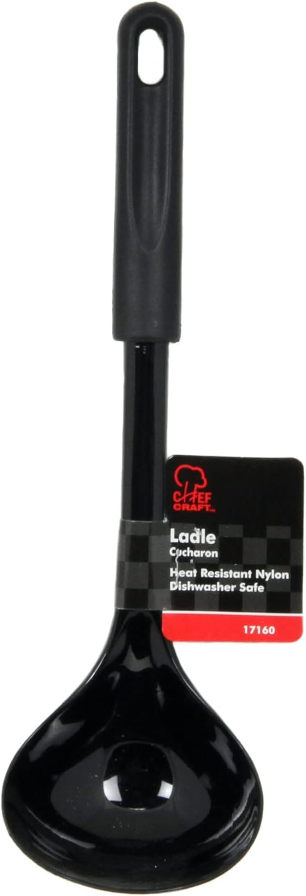 Chef Craft Basic Nylon Cooking/Serving Ladle, 12 inch - Image 2