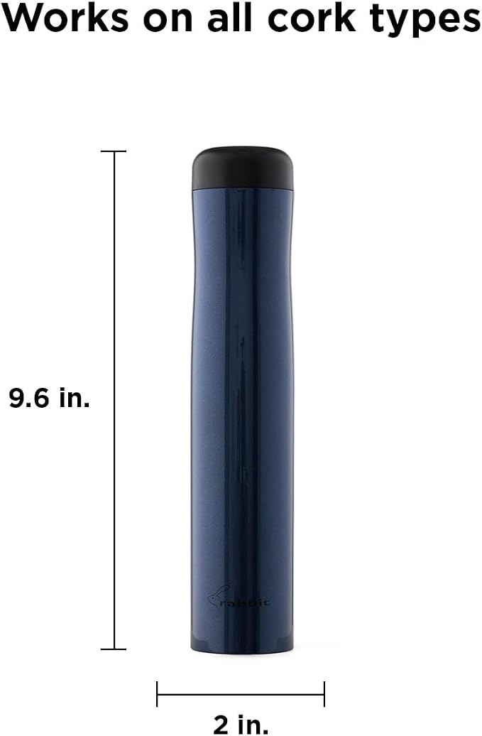 Rabbit Automatic Electric Wine Opener Corkscrew, Rechargeable - Image 2