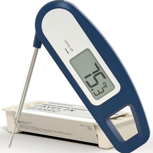 Lavatools Javelin® Ultra-Fast 3-Second Digital Instant Read Meat Thermometer by Lavatools