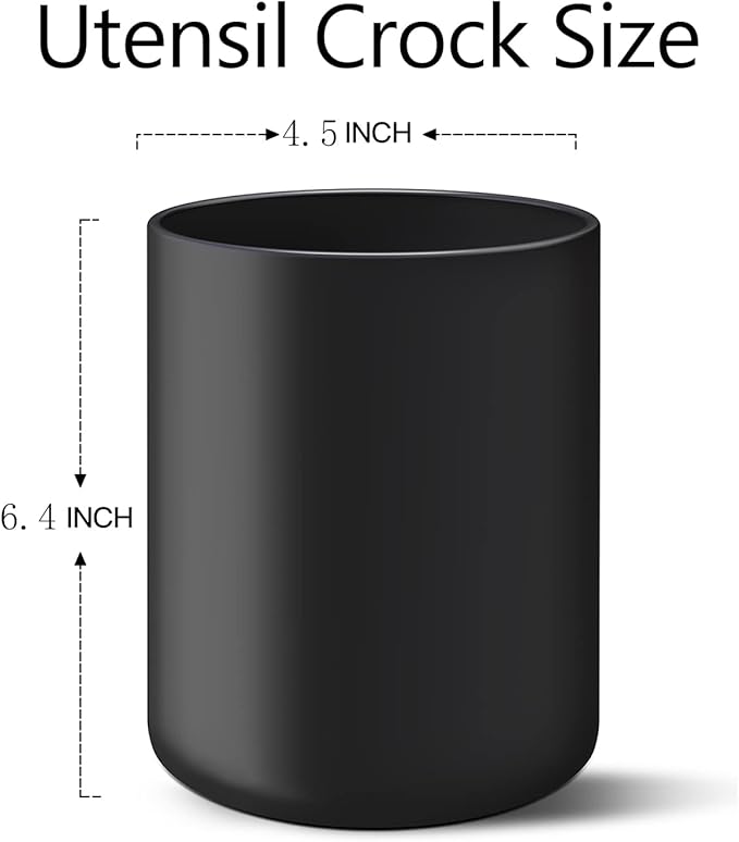 LATCHHOOK Black Kitchen Utensil Holder - Image 6