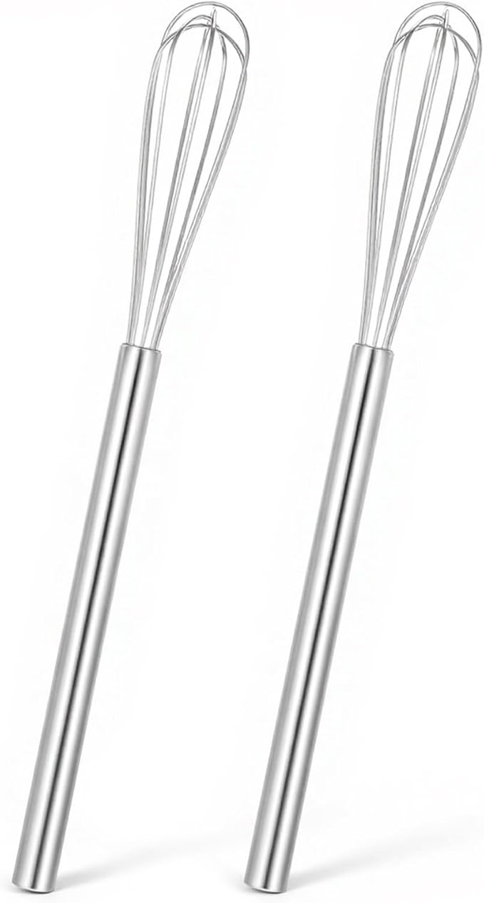 Ptwola 2 Pack Mini Whisk Small Whisks by Unknown