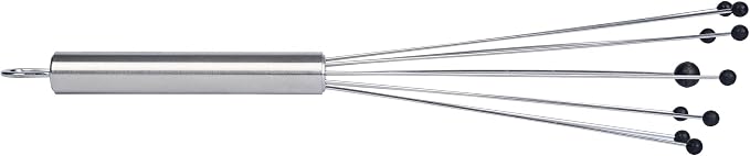 Restaurantware 10.5 in Stainless Steel Ball Whisk - Image 13