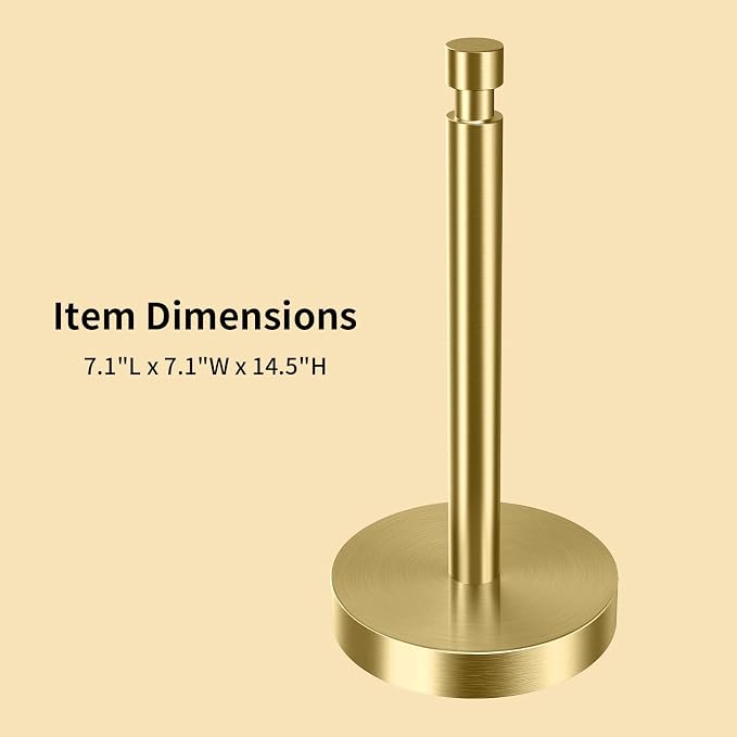 YUMORE Paper Towel Holder Countertop, Paper Towel Holder - Image 8