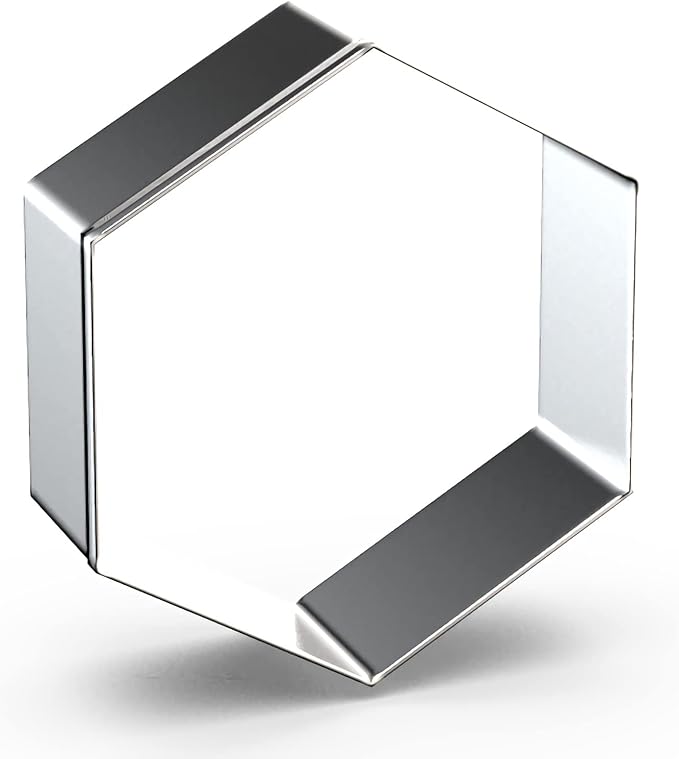 Hexagon Cookie Cutter Set Large - Image 4