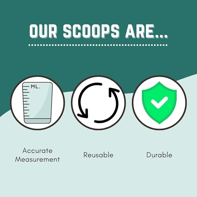 1 Teaspoon Long Handle Plastic Measuring Spoon - Image 5