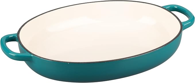 EDGING CASTING Enameled Oval Cast Iron Dutch Oven Pot - Image 7