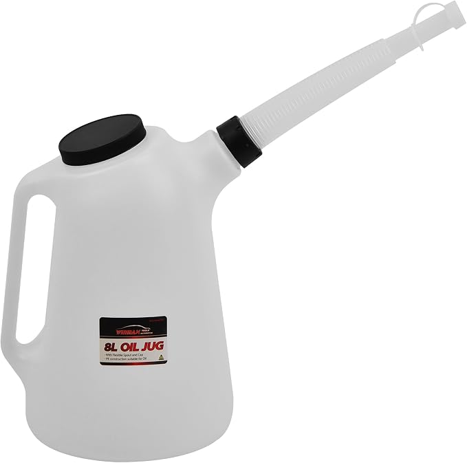 Oil Dispenser, 8 Quart, Translucent, Bottle - Image 6