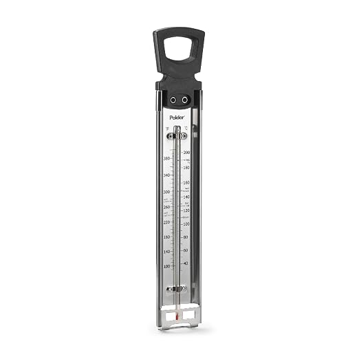 Polder Candy Thermometer, Stainless Steel Cooking Thermometer by PolderProductsLLC