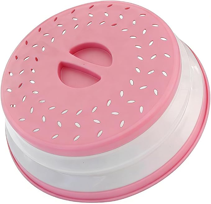 Small Collapsible Microwave Splatter Cover, Microwave Plate Cover by JYYHSF
