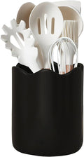 Large Utensil Holder for Kitchen Counter, Ceramic Kitchen Utensil Crock by Unknown