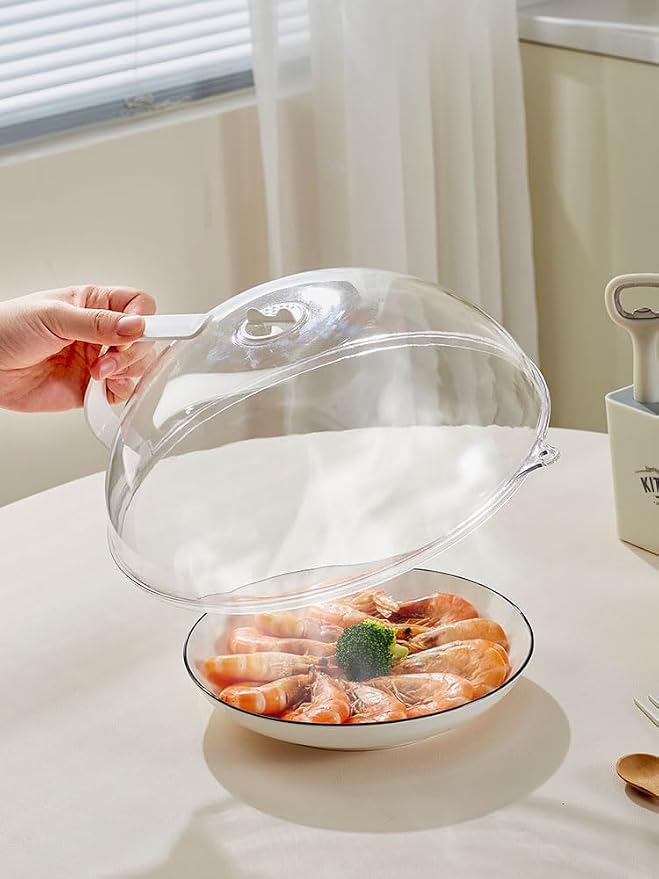 Microwave Splatter Cover for Food, Soft Plastic - Image 2