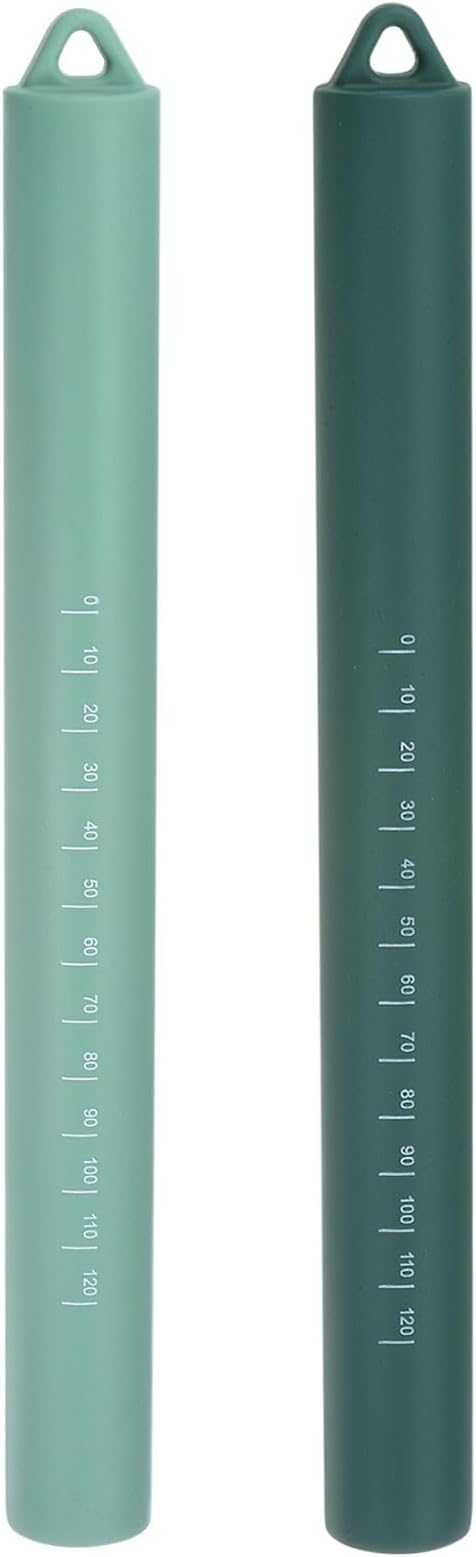 HARFINGTON 2pcs Silicone Rolling Pin 10" Stainless Silicone Surface Non-Stick by HARFINGTON