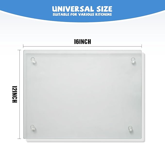 Mymonfif Tempered Glass Cutting Board - Image 2