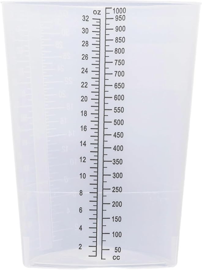 Vakly Graduated Intake Output Container 32 oz – Plastic Triangular Measuring - Image 8