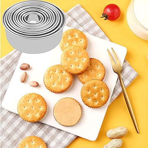 Cookie Cutters - Biscuit Cutters/Stainless Steel Dumpling Cutters/Cake Pastry - Image 2