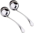Small Ladle, Gravy Ladle, 7.9 Inch Sauce Ladles, 18/10 Stainless Steel Small by ZDFQly