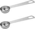2PCS 1tsp Single Measuring Spoon, Stainless Steel Individual Teaspoons Only by BERYLER