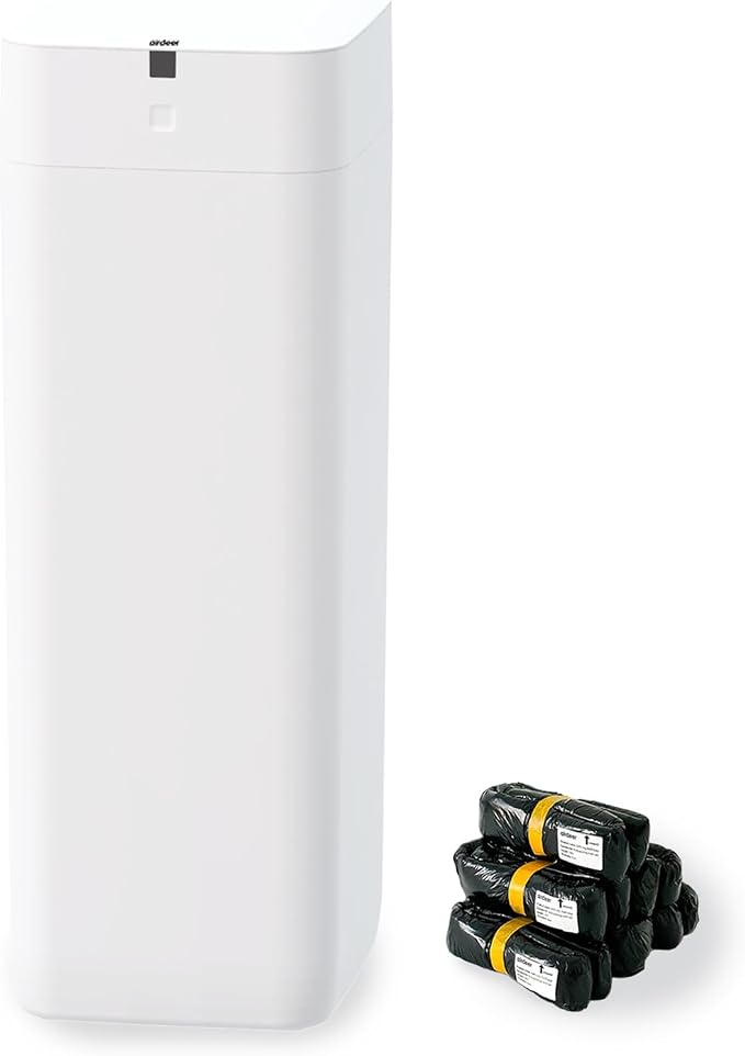 Airdeer L2 Automatic Trash Can, 8 Gallon Self Sealing and Self-Changing Smart by airdeer