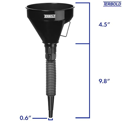 Automotive Flex Funnel with Hose | Wide Mouth Flexible Oil Funnel - Image 3
